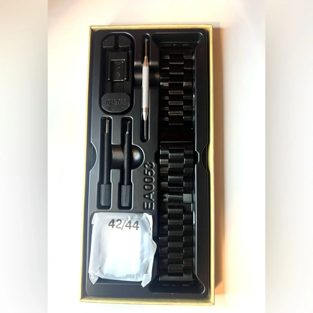 Stainless Steel iWatch Band with Case for Apple Watch Series